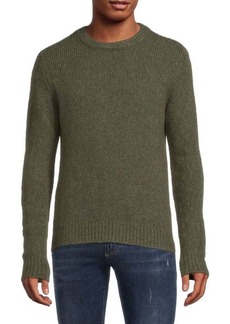 Faherty Solid Merino Wool Blend Sweater