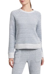 Faherty Whitewater Herringbone Jacquard Cotton Blend Sweater at Nordstrom