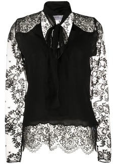 Faith Connexion lace sleeve blouse