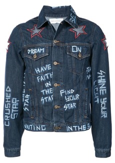 Faith Connexion star patch jacket