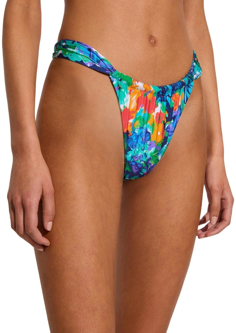 Faithfull the Brand Andez Bikini Bottom In Luma Floral