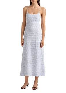 Faithfull the Brand Antibes Linen Maxi Dress