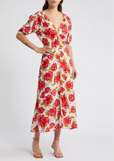Faithfull the Brand Bellavista Floral Midi Dress