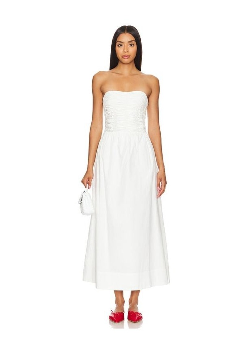 FAITHFULL THE BRAND Dominquez Midi Dress