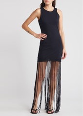 Faithfull the Brand Maceio Fringe Hem Dress