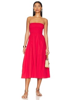 FAITHFULL THE BRAND Madella Midi Dress