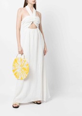 Faithfull the Brand Halona crossover maxi dress