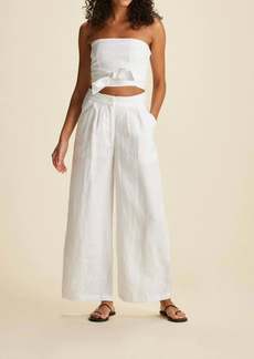 Faithfull the Brand Hulala Bodice Top In White