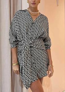 Faithfull the Brand Thomas Shirt Dress In Bisett Print