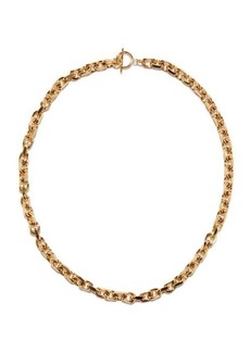 Fallon - Nancy Gold-plated Rolo Chain Necklace - Womens - Yellow Gold