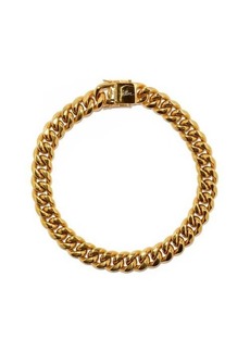 Fallon - Ruth 18kt Gold-plated Curb-chain Necklace - Womens - Gold - ONE SIZE