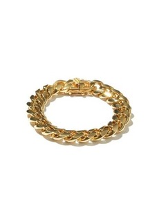 Fallon - Ruth Medium Curb-chain Gold-plated Bracelet - Womens - Gold