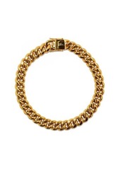Fallon Ruth 18kt gold-plated curb-chain necklace