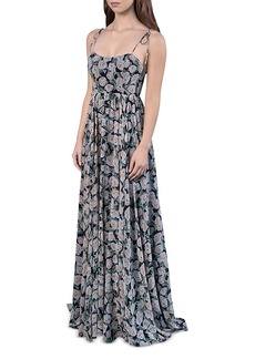 Fame and Partners The Lylah Floral Print Maxi Dress