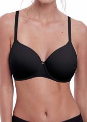 Fantasie Women's Aura Moulded Underwire Seamless T-Shirt Bra  black