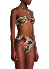 FARM Rio Coconut Night Halterneck Bikini Top