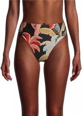FARM Rio Coconut Night High-Rise Bikini Bottom