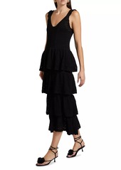 FARM Rio Crochet Sleeveless Midi-Dress