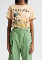 FARM Rio Amazonia Fit Cotton Graphic T-Shirt