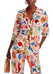 Farm Rio Bright Farm Pajama Top