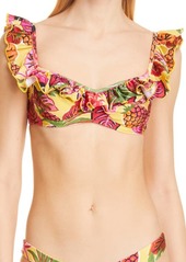 FARM Rio Fruit Dream Ruffle Underwire Bikini Top at Nordstrom