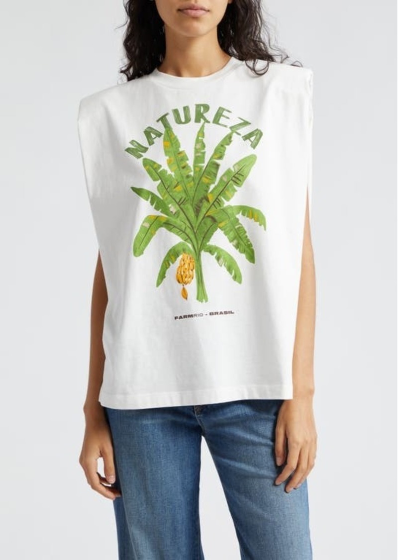 FARM Rio Natureza Cotton Graphic T-Shirt