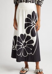 FARM Rio Palermo Floral Maxi Skirt