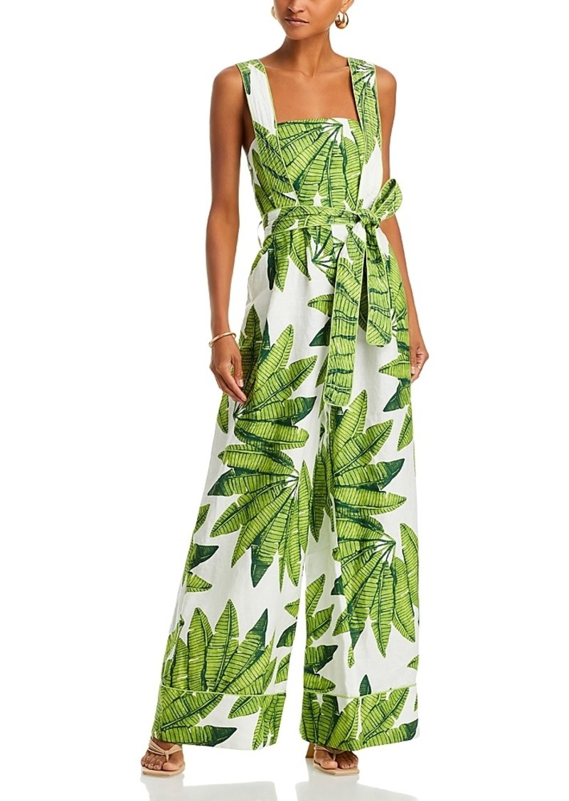 Farm Rio Palm Fan Jumpsuit