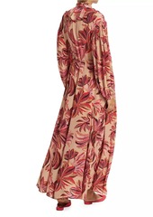 FARM Rio Floral Tapestry Maxi Dress