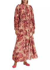 FARM Rio Floral Tapestry Maxi Dress