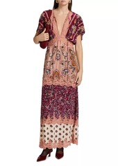 FARM Rio Glam Tapestry Maxi Dress