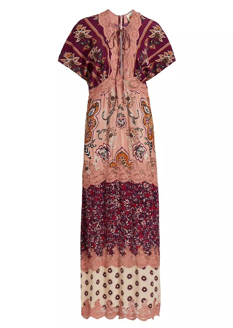 FARM Rio Glam Tapestry Maxi Dress