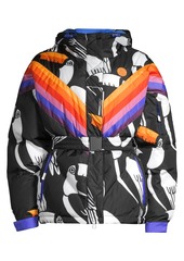 FARM Rio Graphic Toucans Ski Puffer Jacket