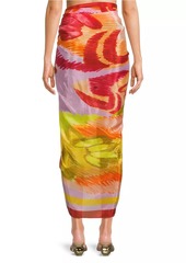 FARM Rio Painted Fishes Sarong