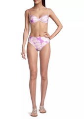FARM Rio Paula Floral Underwire Bikini Top