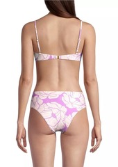 FARM Rio Paula Floral Underwire Bikini Top