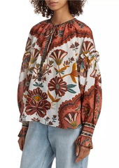 FARM Rio Riad Botanical Blouse