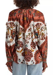 FARM Rio Riad Botanical Blouse