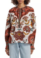 FARM Rio Riad Botanical Blouse