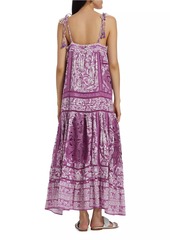 FARM Rio Sweet Garden Floral Shift Maxi Dress