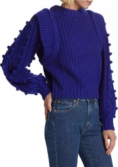 FARM Rio Textured Braided Sweater