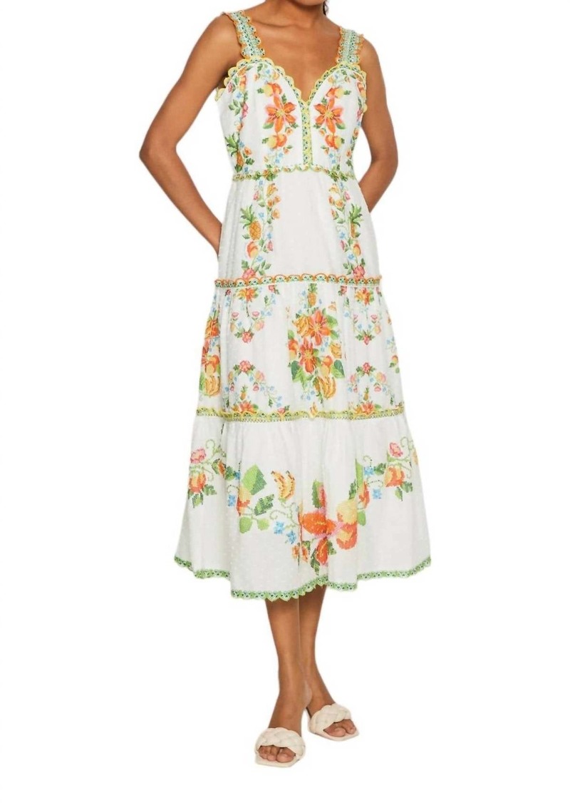 FARM Rio Tropical Romance Dress In Multi Color