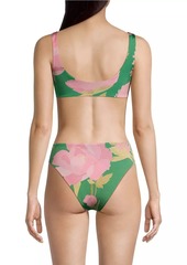 FARM Rio Winter Garden Bikini Top