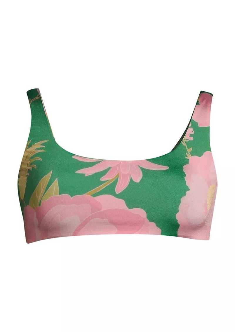 FARM Rio Winter Garden Bikini Top