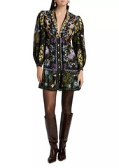 FARM Rio Winter Garden Minidress