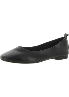 Faryl Robin Karly Womens Leather Slip On Ballet Flats