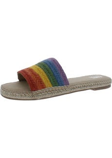 Faryl Robin Monty Womens Rainbow Slip-On Slide Sandals