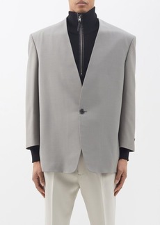 Fear Of God - Eternal Mohair-blend Suit Jacket - Mens - Grey