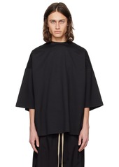 Fear of God Black Embroidered T-Shirt