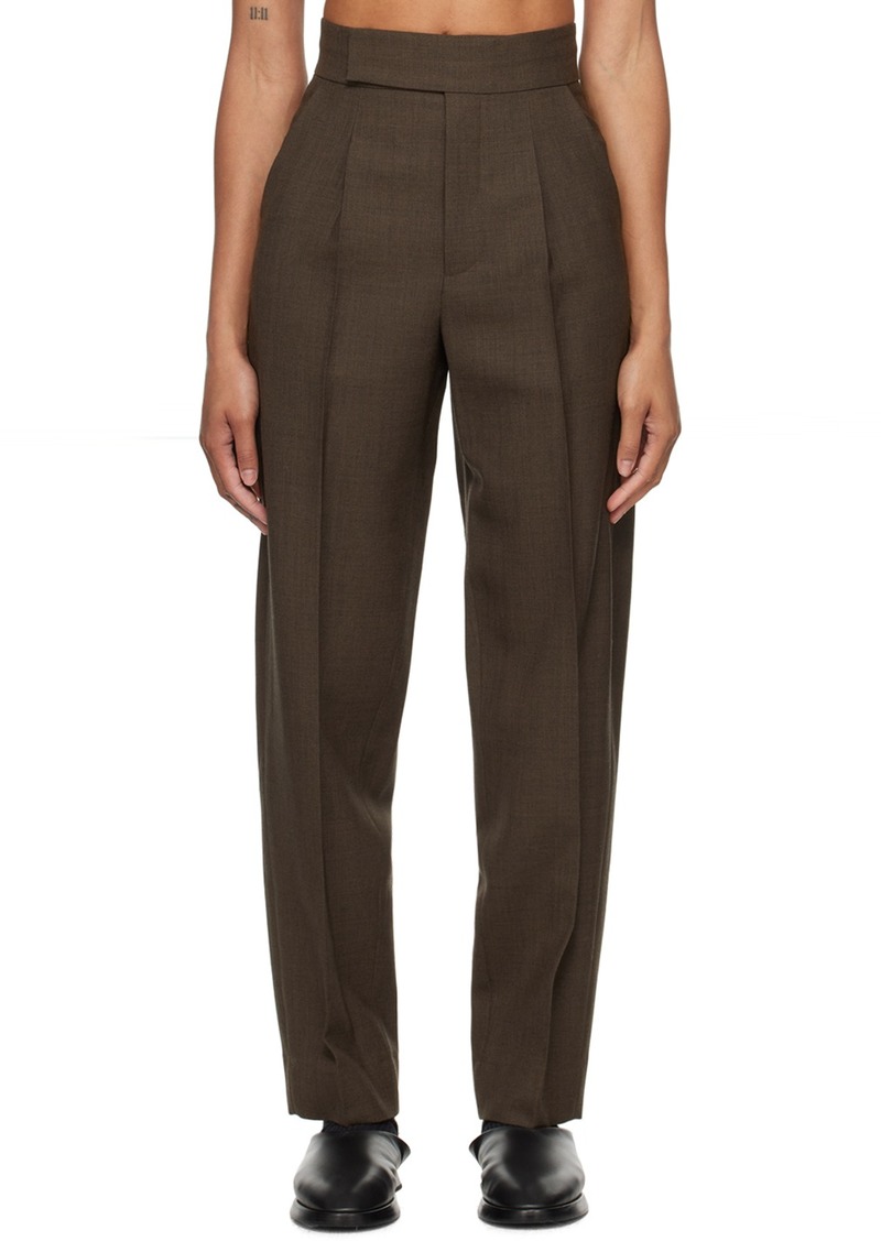 Fear of God Brown Tapered Trousers